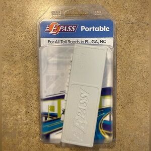 E Pass Sun Pass Compatible in Florida FL GA NC Toll Moveable Transponder NEW
